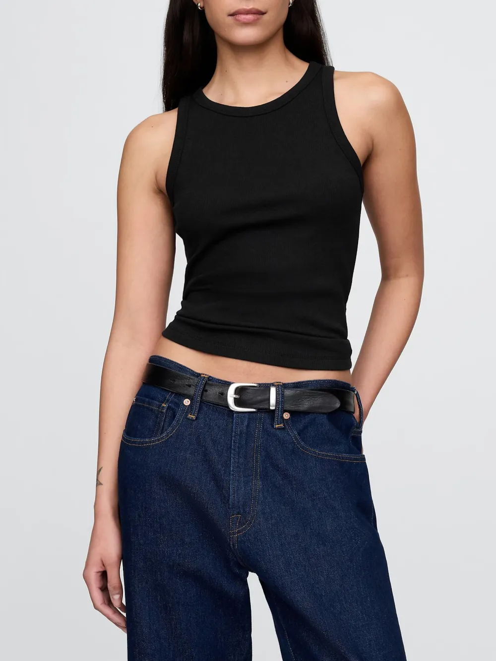 Solid Color Slim Fit Vest