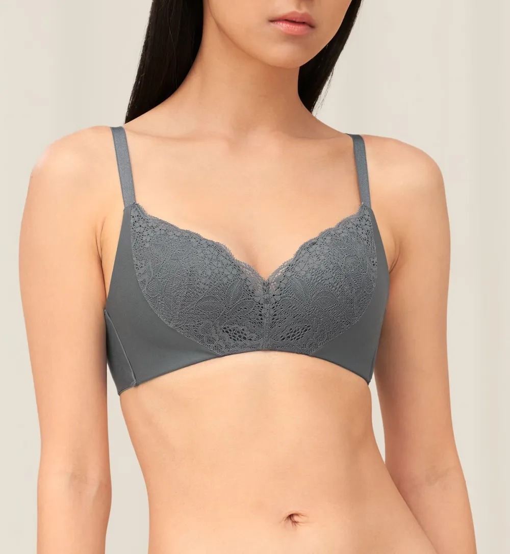 Women's Comfort Non-Wired Padded Lace Bra