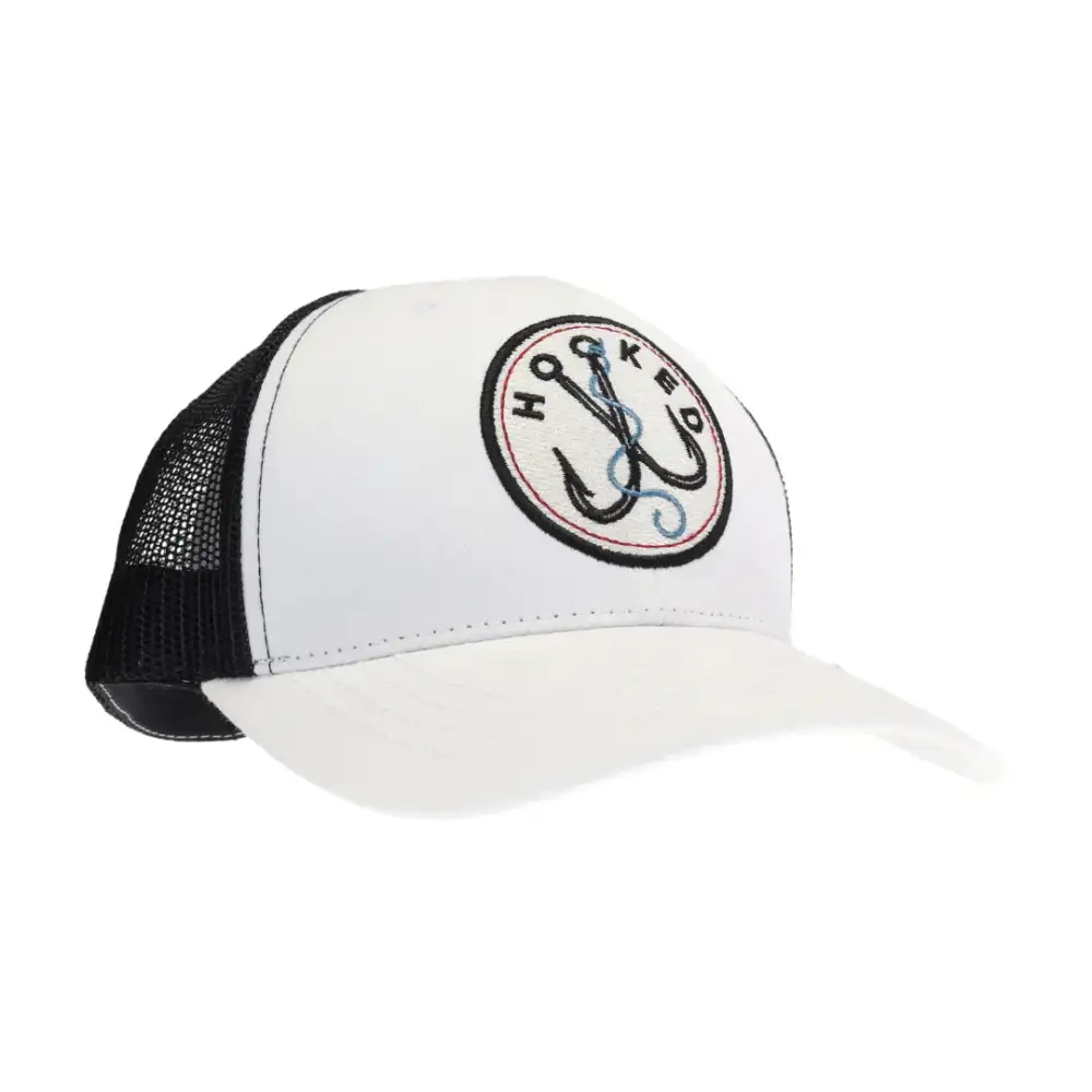 Unisex Embroidered Hooked Patch Trucker Baseball Cap