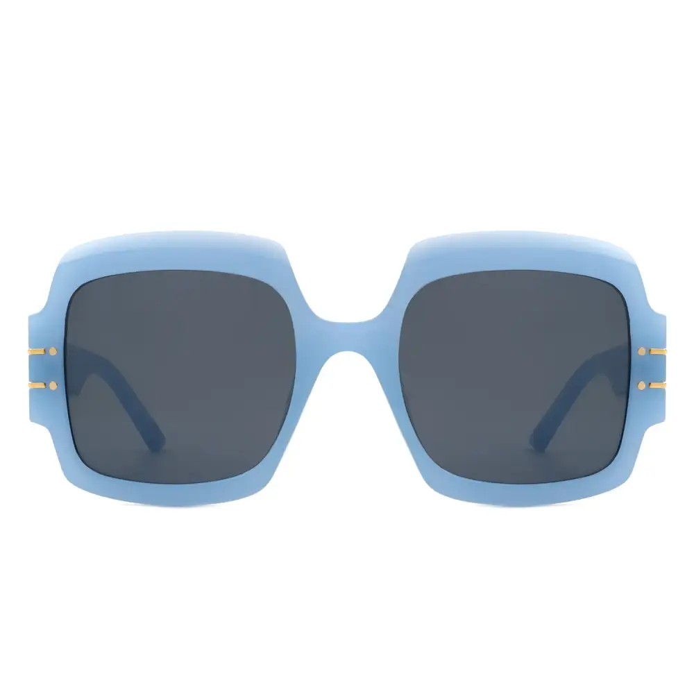 Jelly Square Flat Top Frame Sunglasses