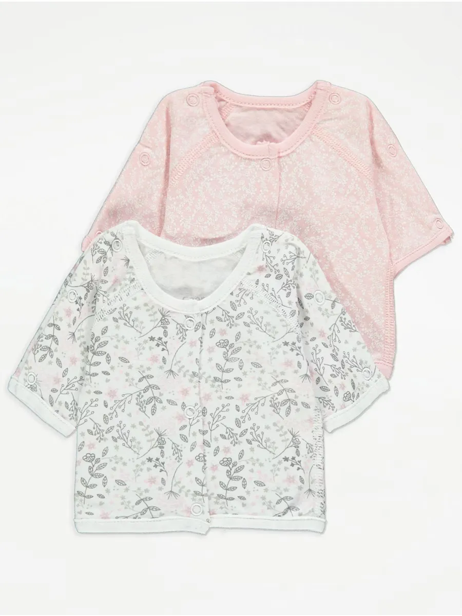 Pink Premature Baby Jacket 2 Pack