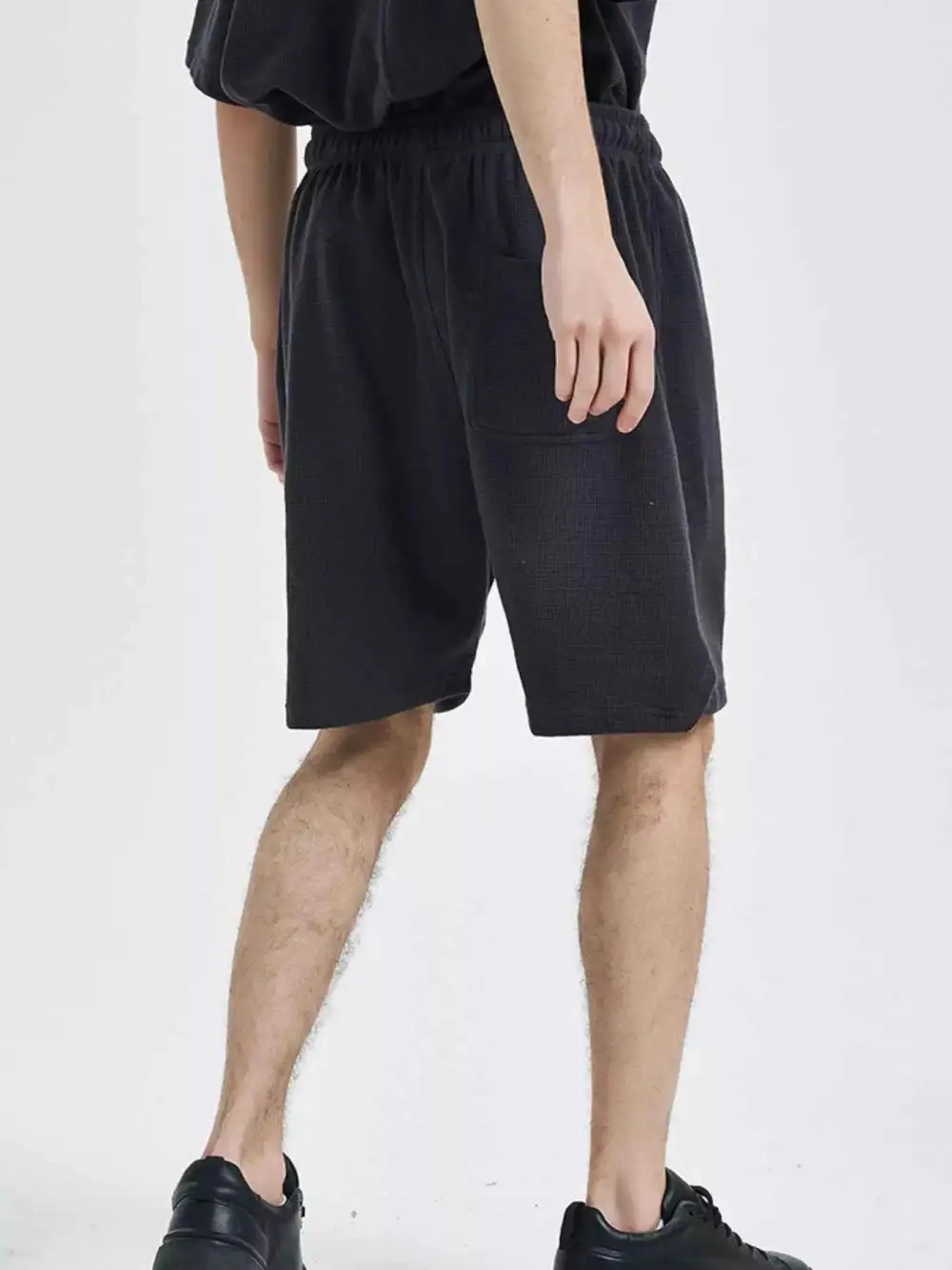 Loose Fit Drawstring Shorts