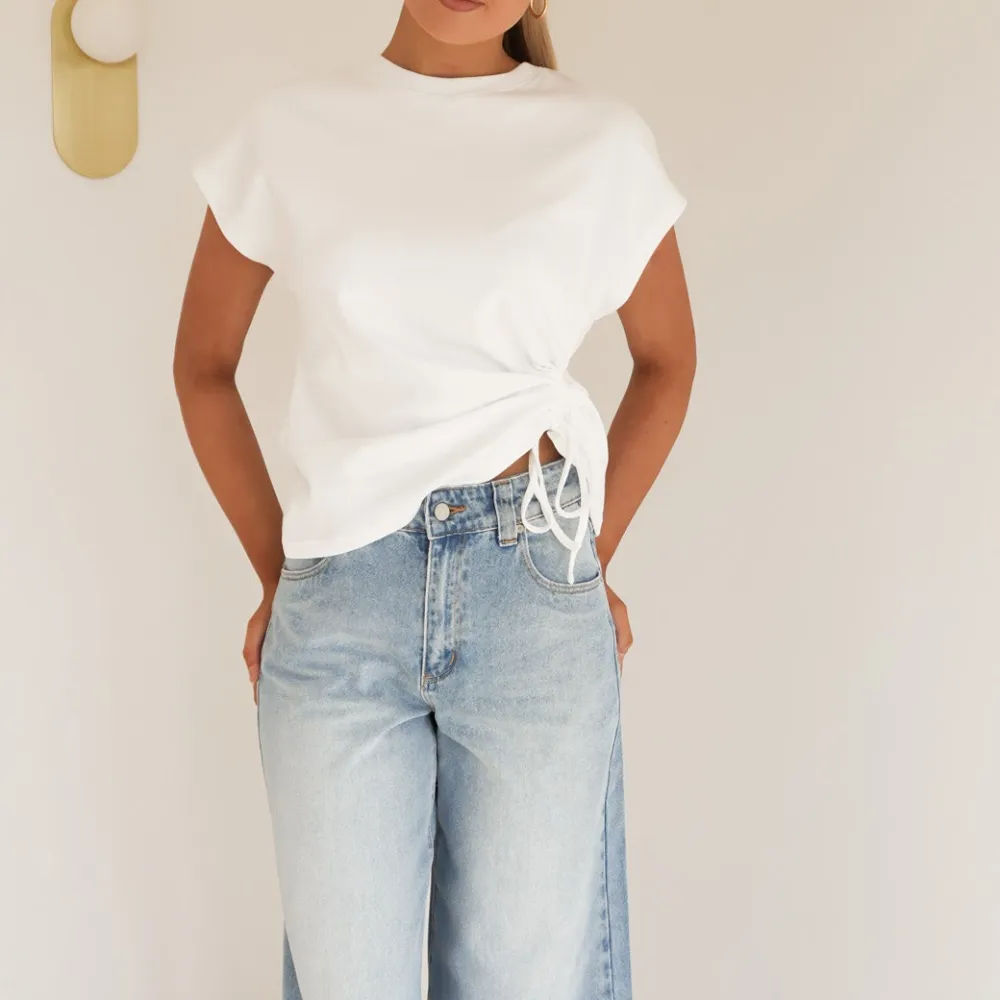 Ribbed Daily Mood Casual Tee