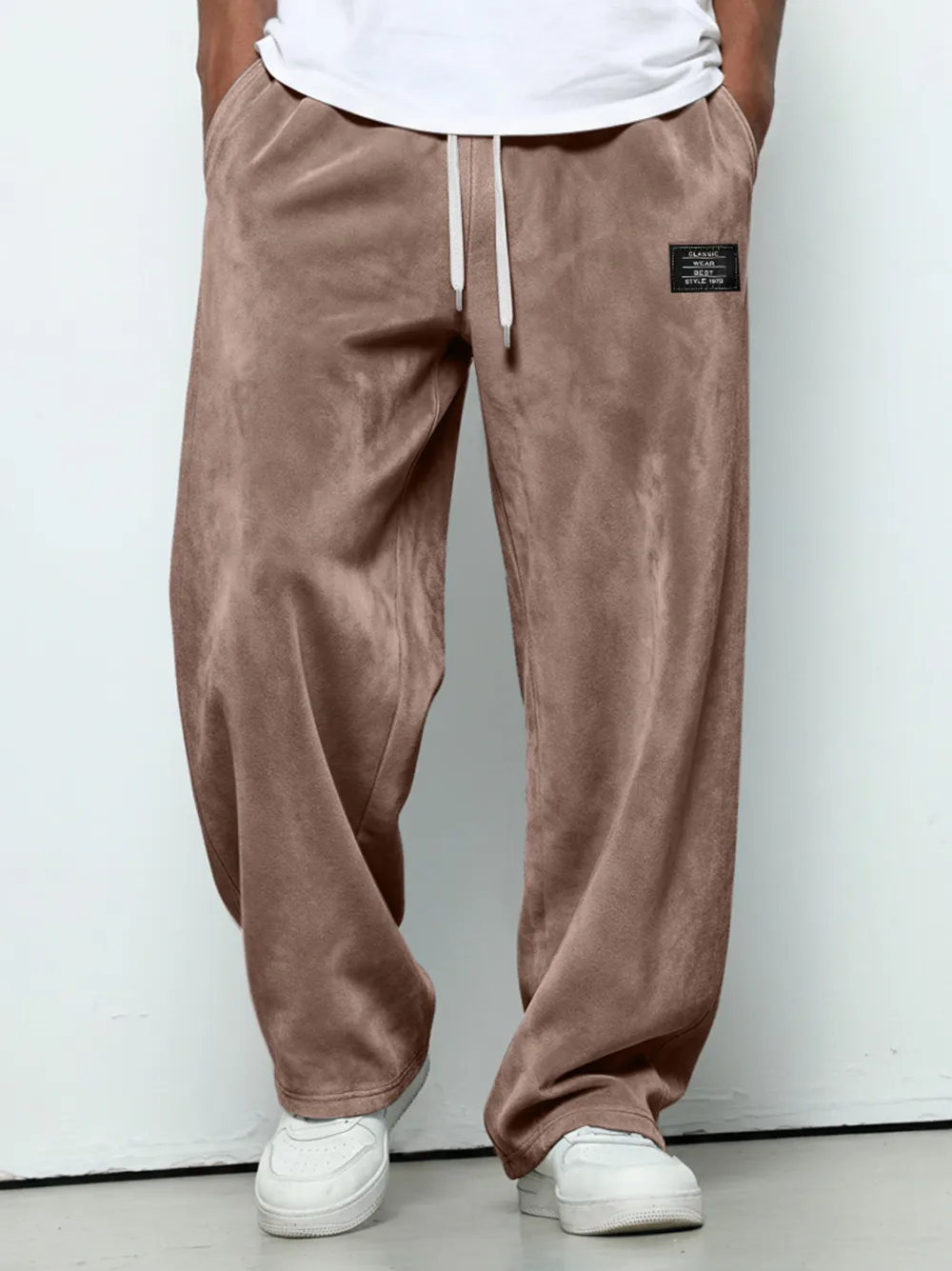 Seamed Detail Relaxed Trousers