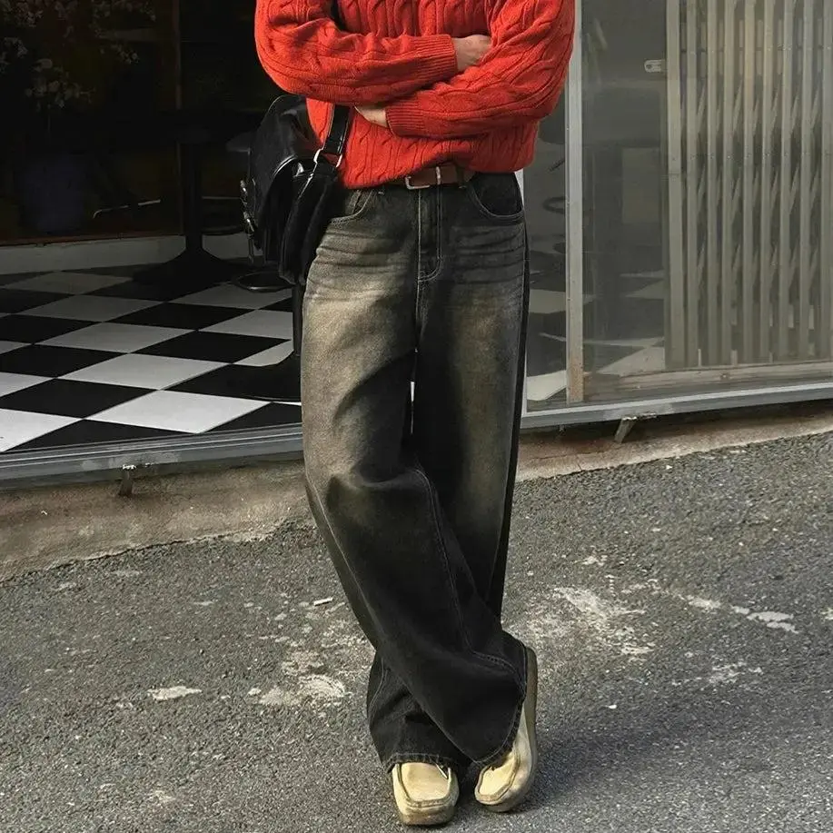 Fade Whiskered Jeans