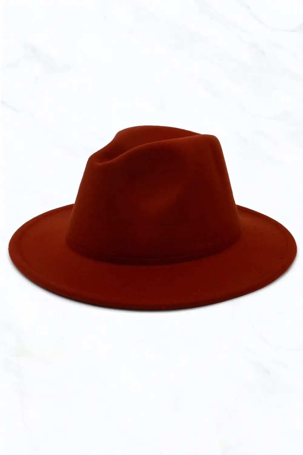 Flat Edge Felt Jazz Hat