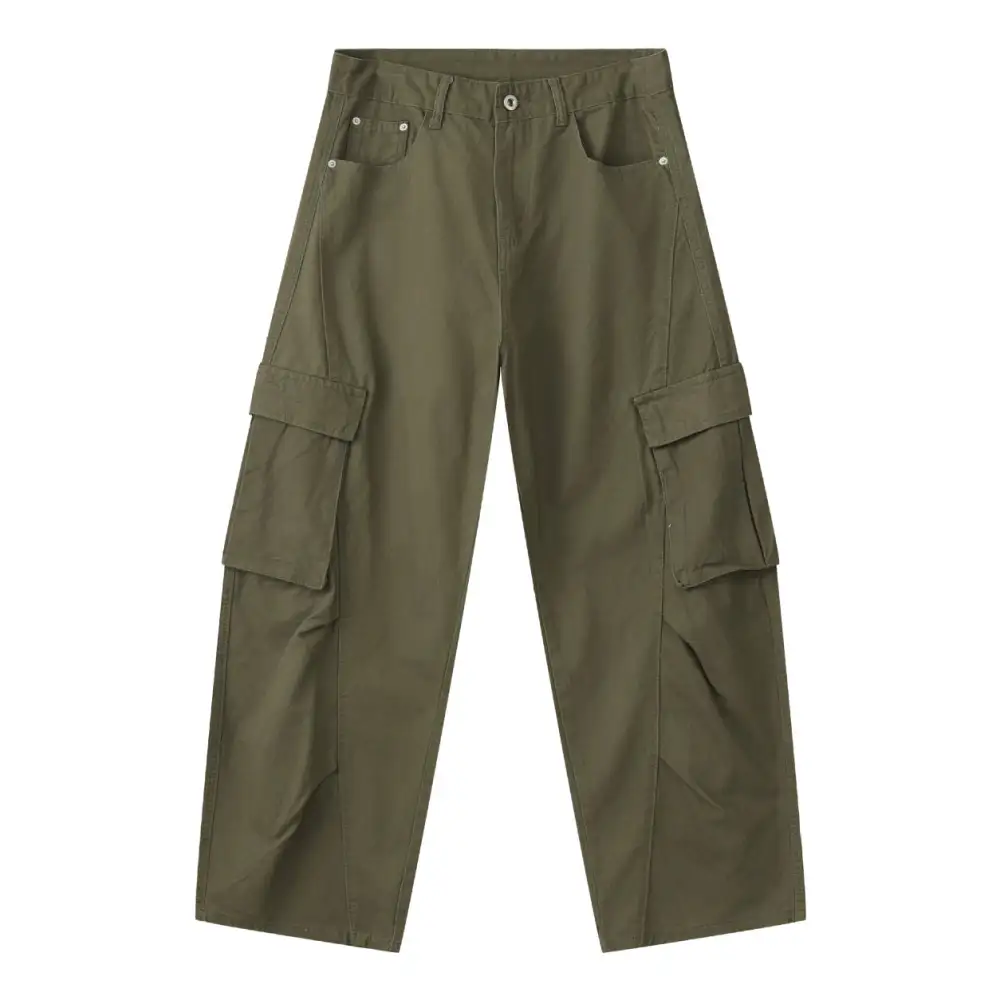 Multi-Pocket Casual Pants