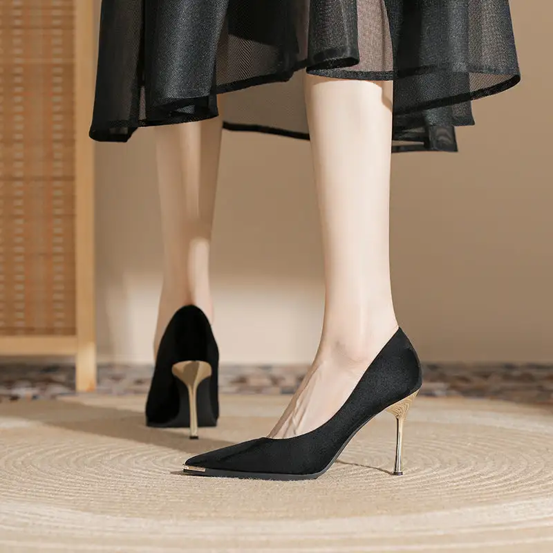 Textured Dress Heels