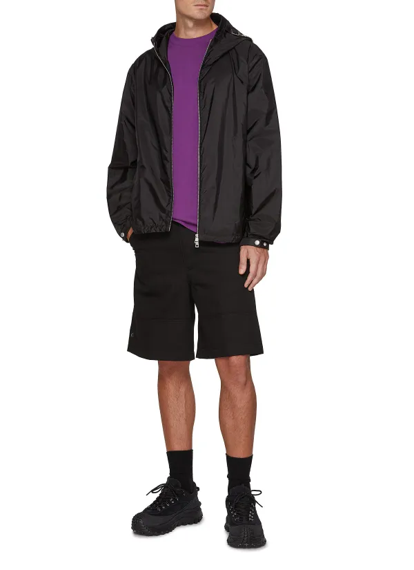 Casual Daily Breathable Black Shorts