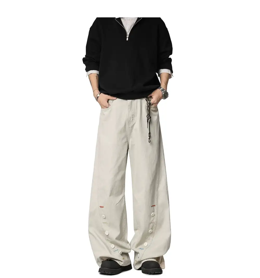 Wide-Leg Jeans
