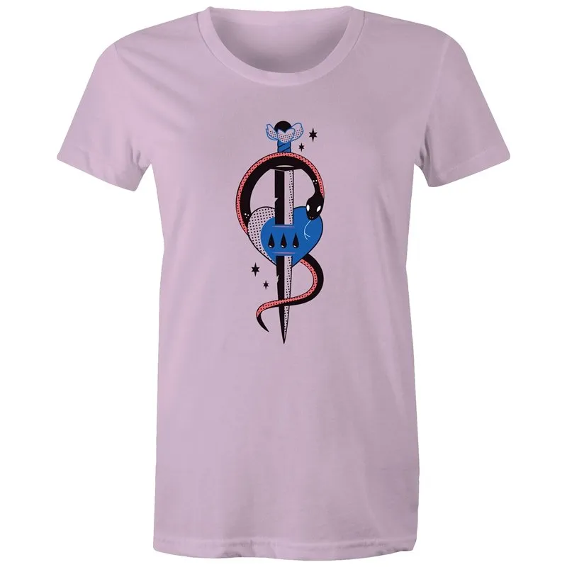 Caduceus Symbol Graphic T-Shirt