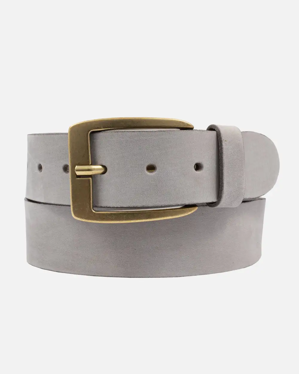 Leather Waist Belt With Buckle