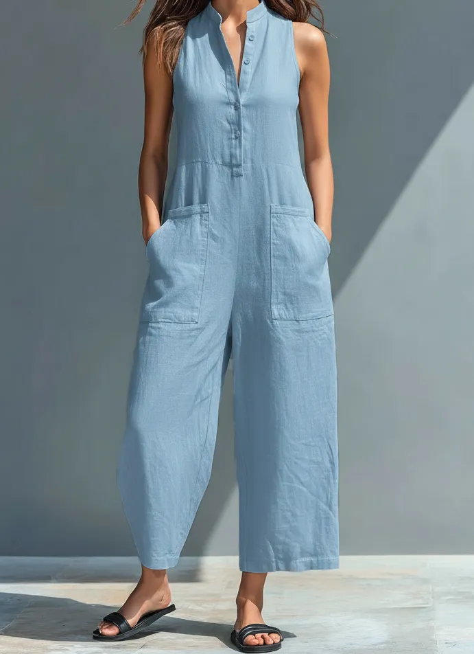 Minimalist Wide Leg Jumpsuit