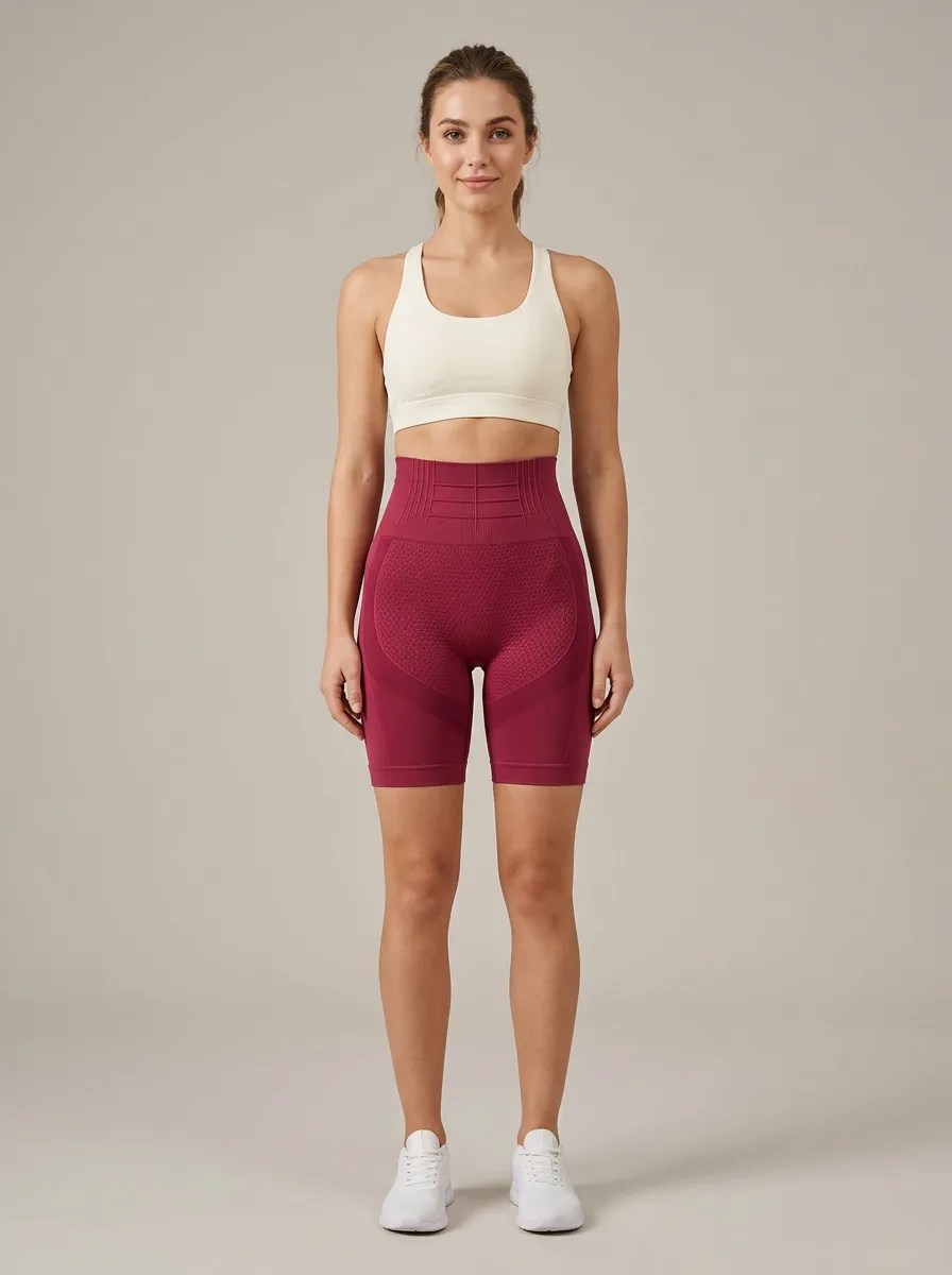 Women's High Waist Seamless Easy Move Fitness Shorts
