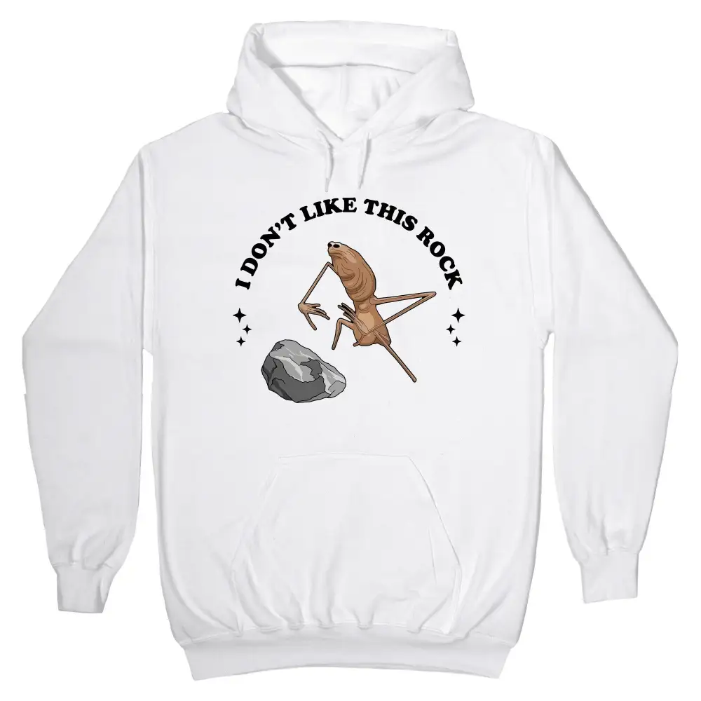 Cartoon Motif Pullover Hoodie