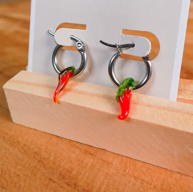 Bold Accent Drop Earrings