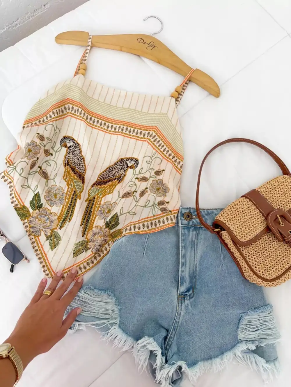 Parrot Camisole Top