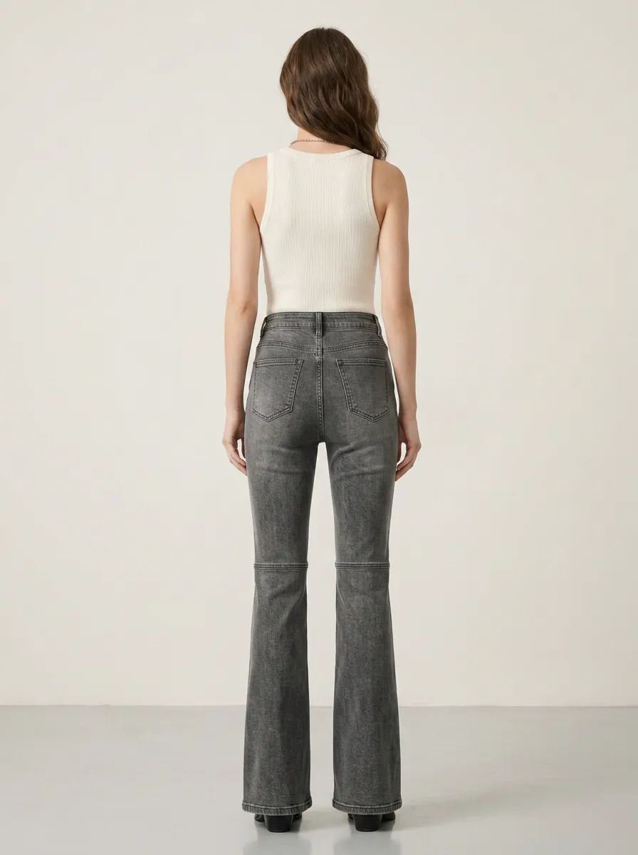 Women's High Waist Casual Denim Jeans