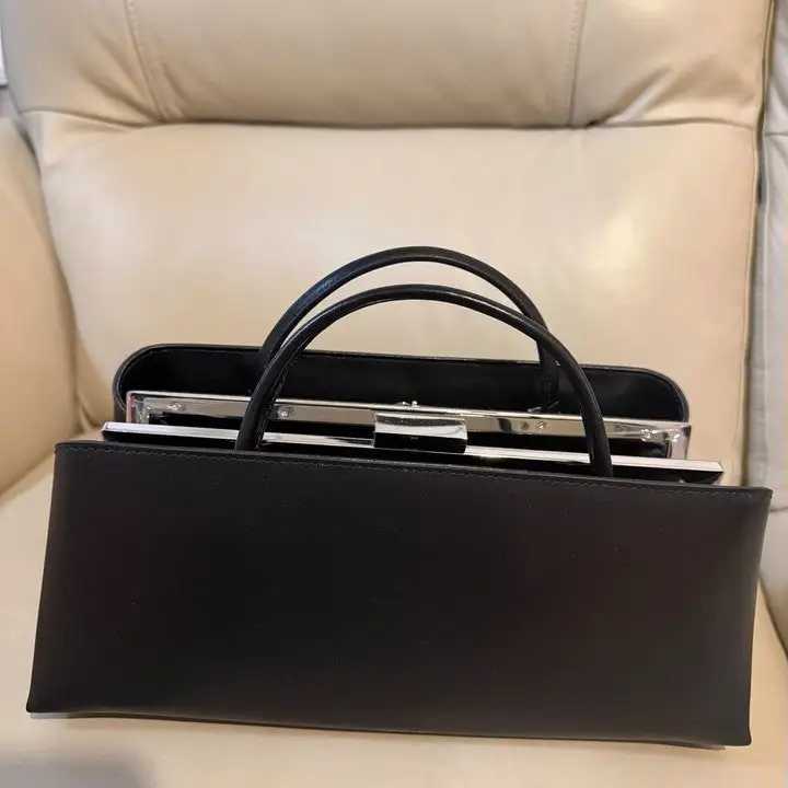 Textured Structured Saddle Bag