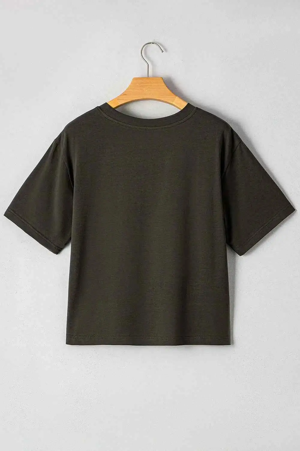 Bull Head Round Neck Short Sleeve T-Shirt