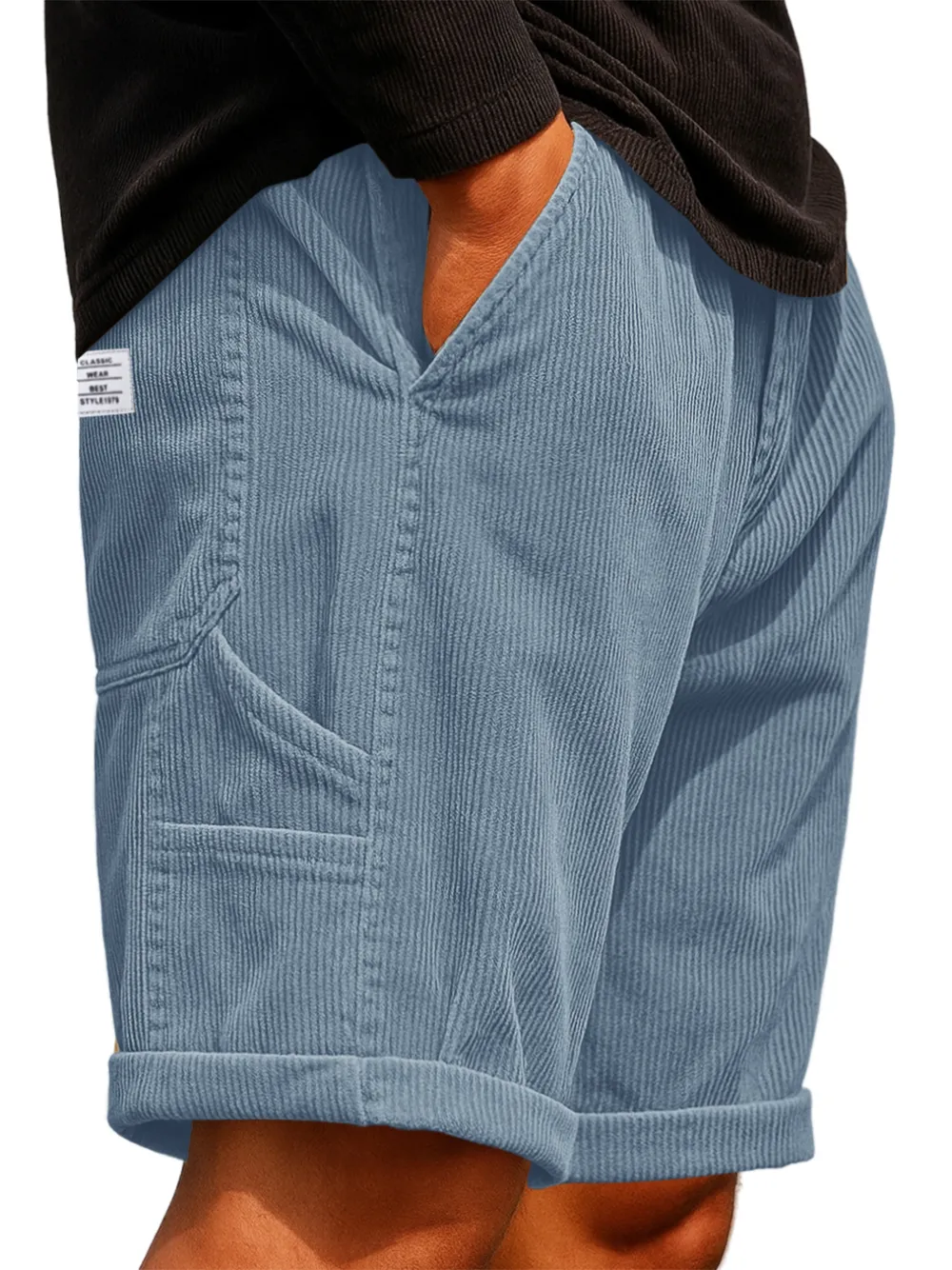 Everyday Corduroy Utility Pocket Shorts