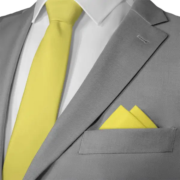 Graceful Dapper Solid Pocket Square