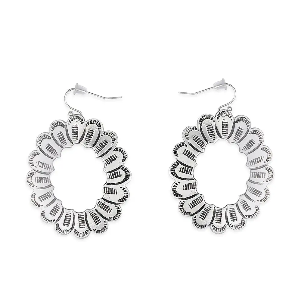 Radiant Crisp Artful Cactus Earrings