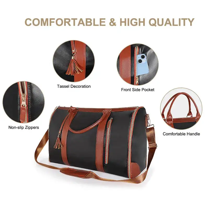 Pleated Travel Bag