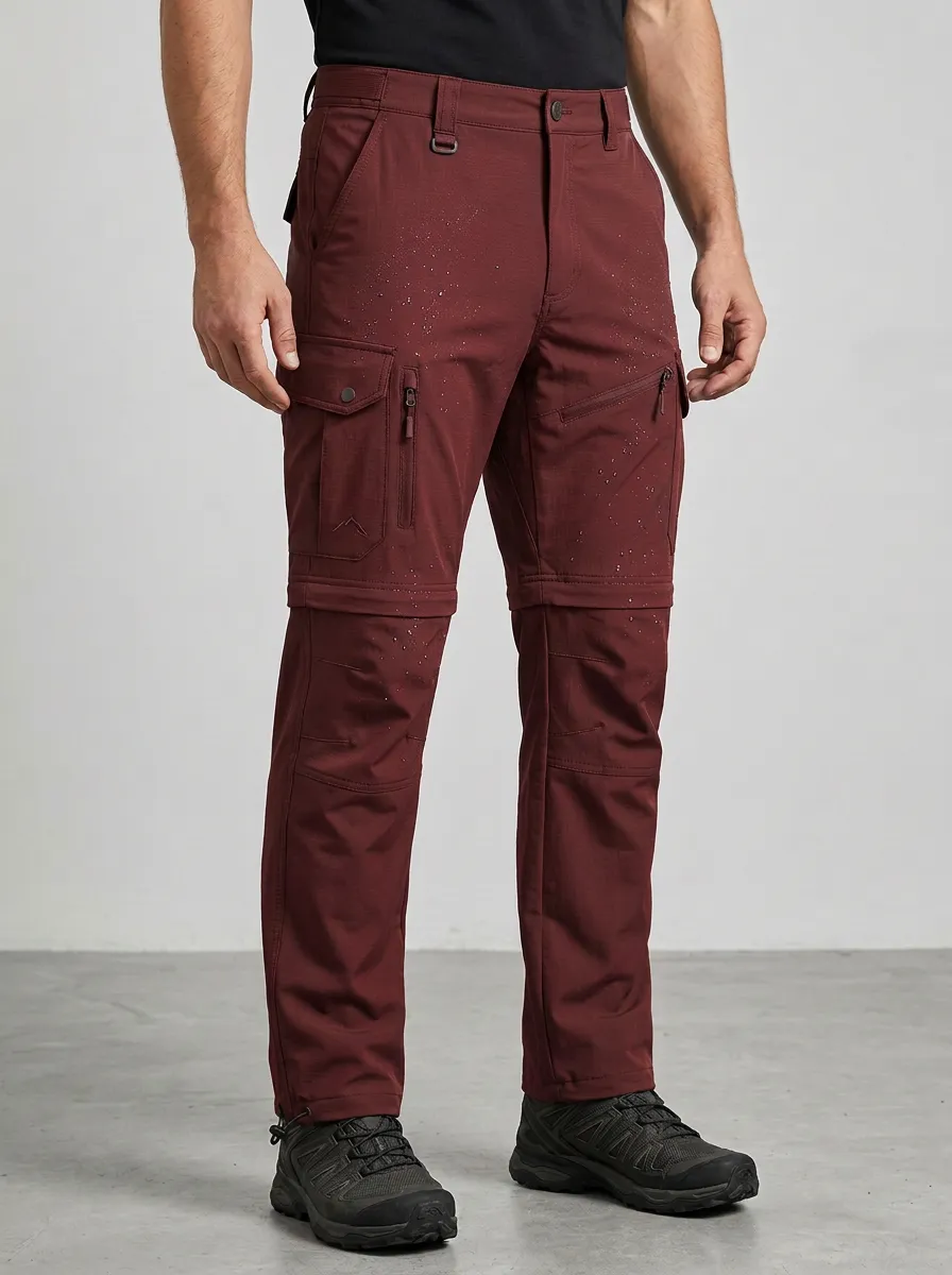Men's Outdoor Hiking Waterproof Multi-pocket Cargo Pants
