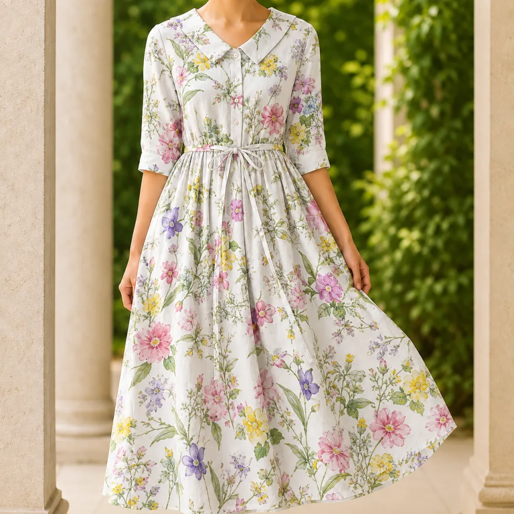 Dressy Refined Women's Midi Dress