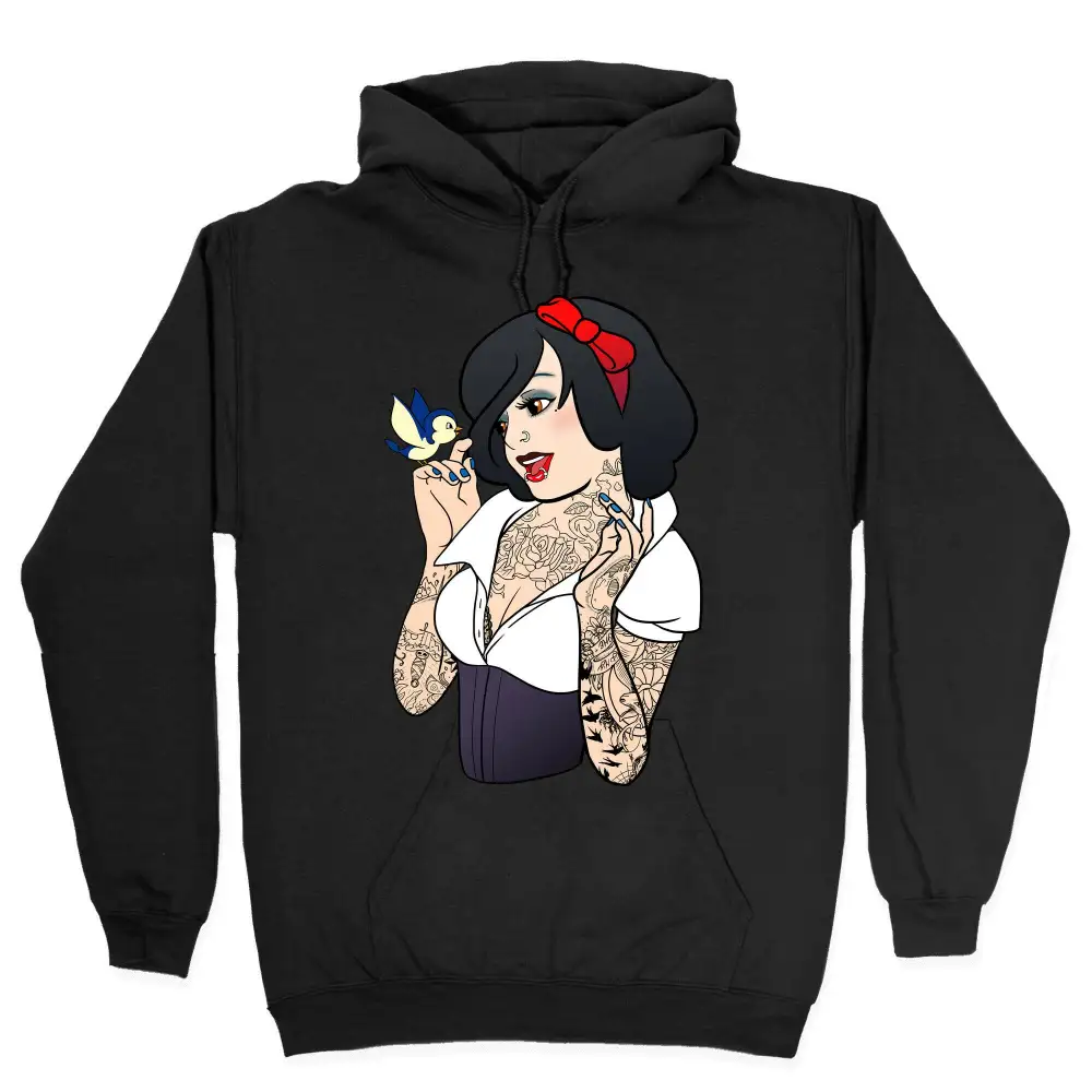 Laidback Artwork Pullover Hoodie