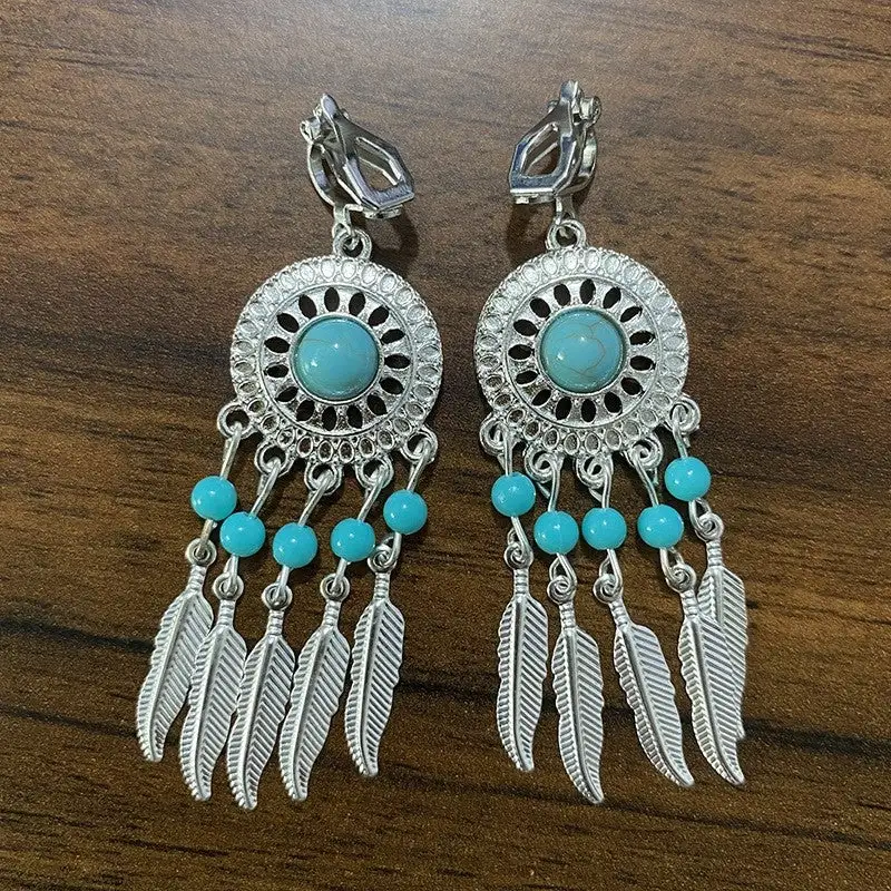 Playful Tassel Drop Earrings