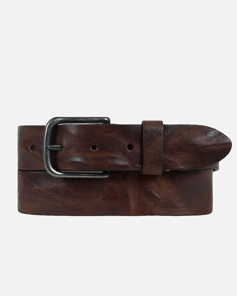 Classic Rugged Leather Waist Belt