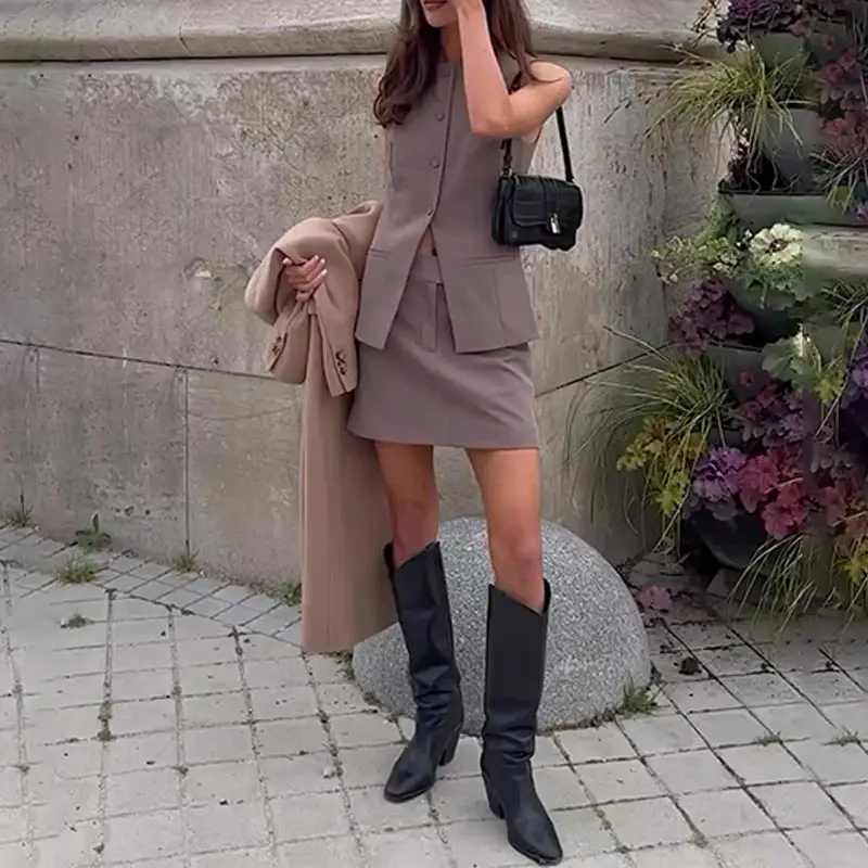 Summer Chic Sleeveless Vest