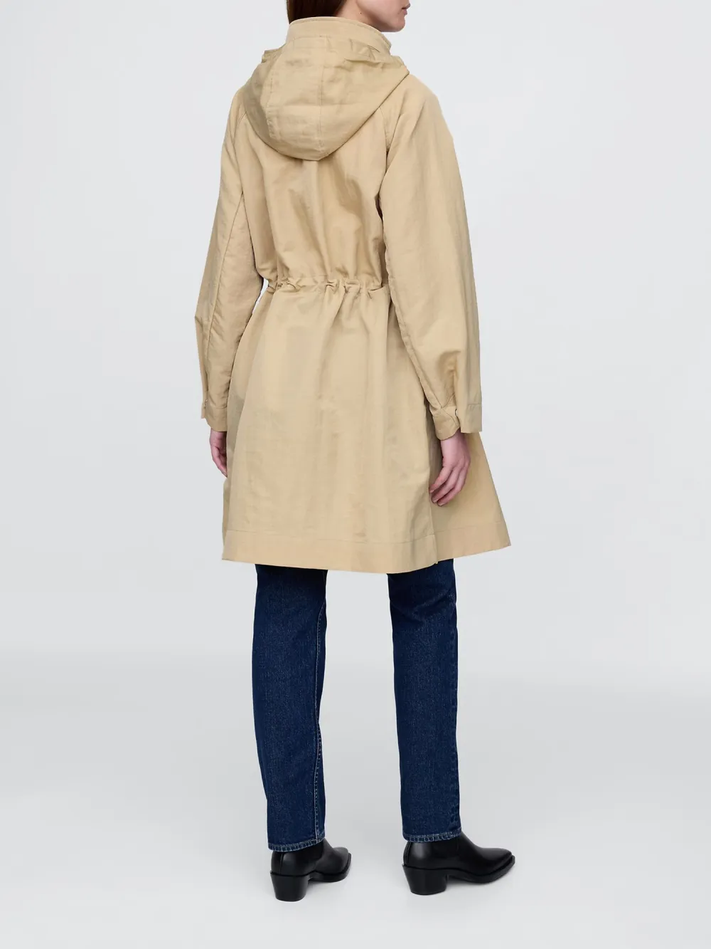 Smooth Hooded Jacket