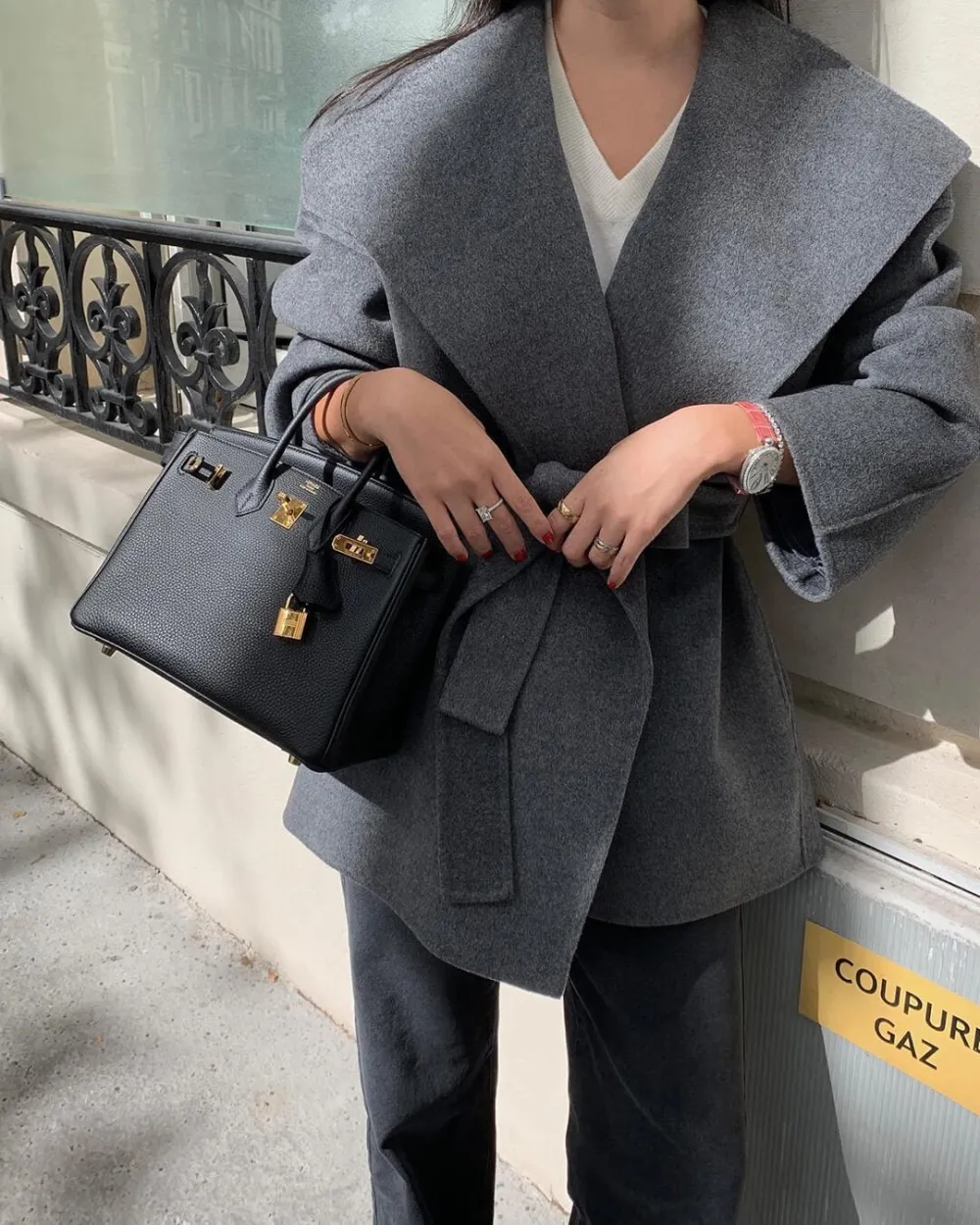 Belted Wrap Coat