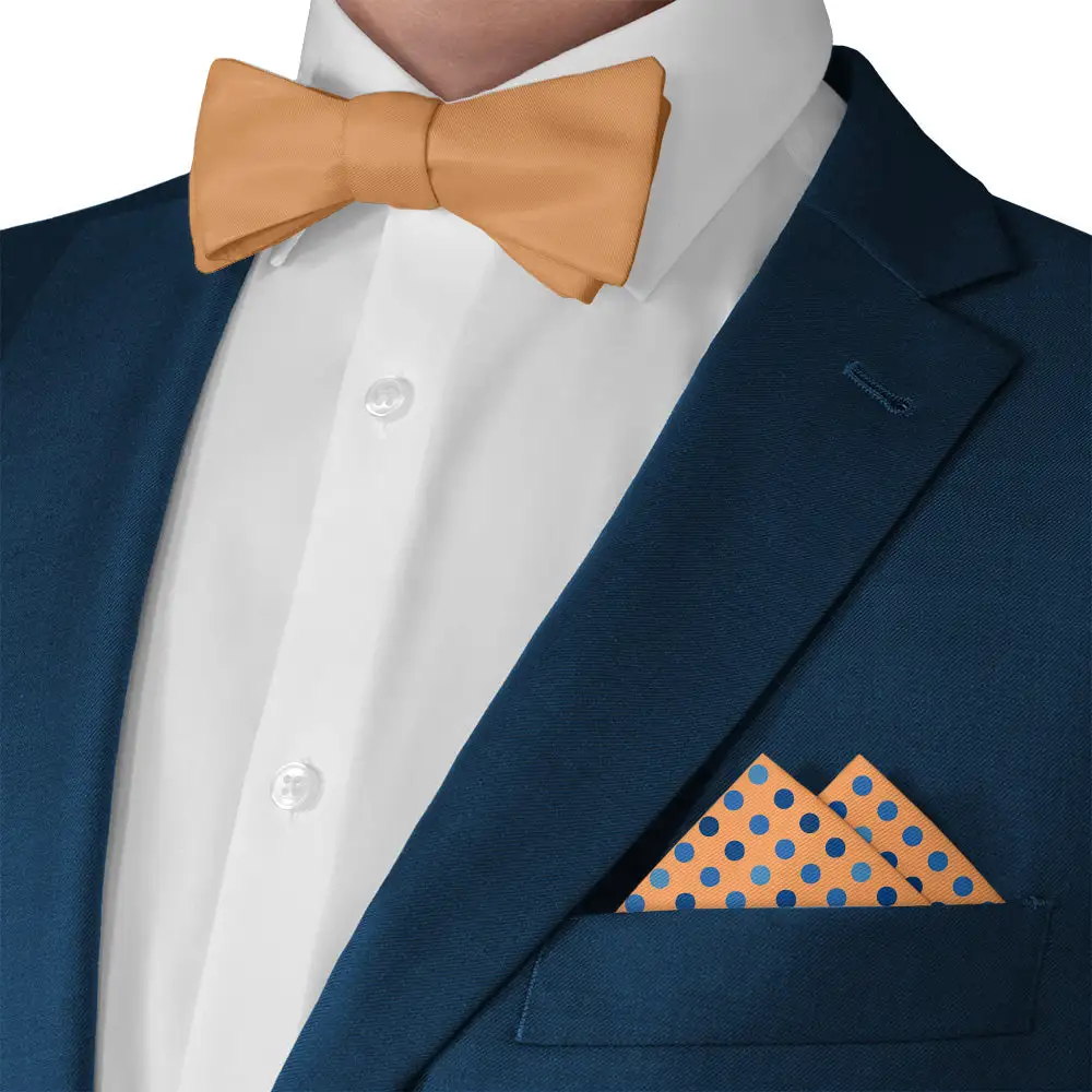 Elegant Understated Dotted Pocket Square