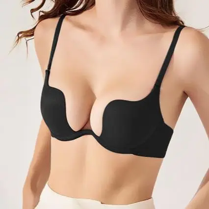 Push-Up Bra with Deep Plunge