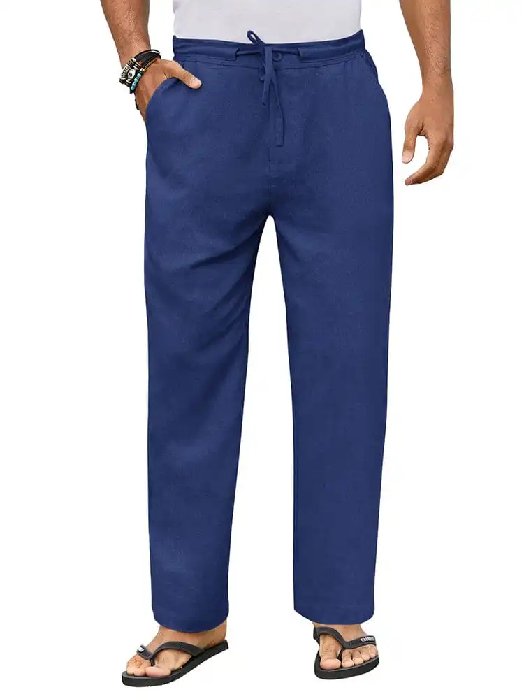 Comfort Drawstring Waist Pants