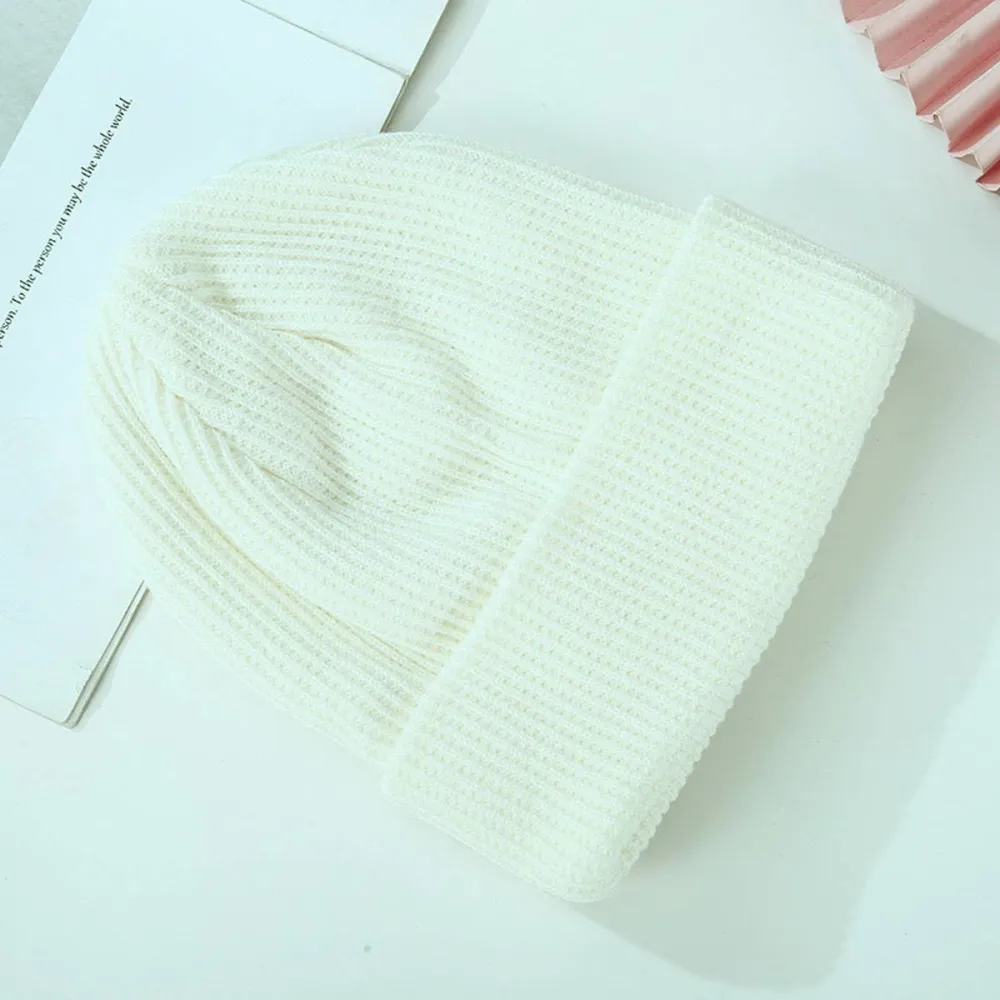 Faux Fur Knit Beanie