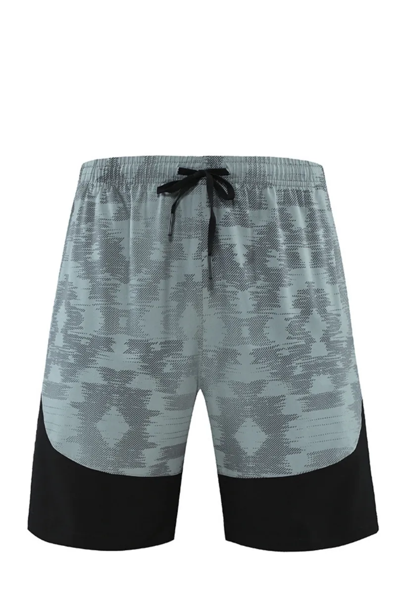Flexible Training Quick Dry Breathable Drawstring Athletic Shorts