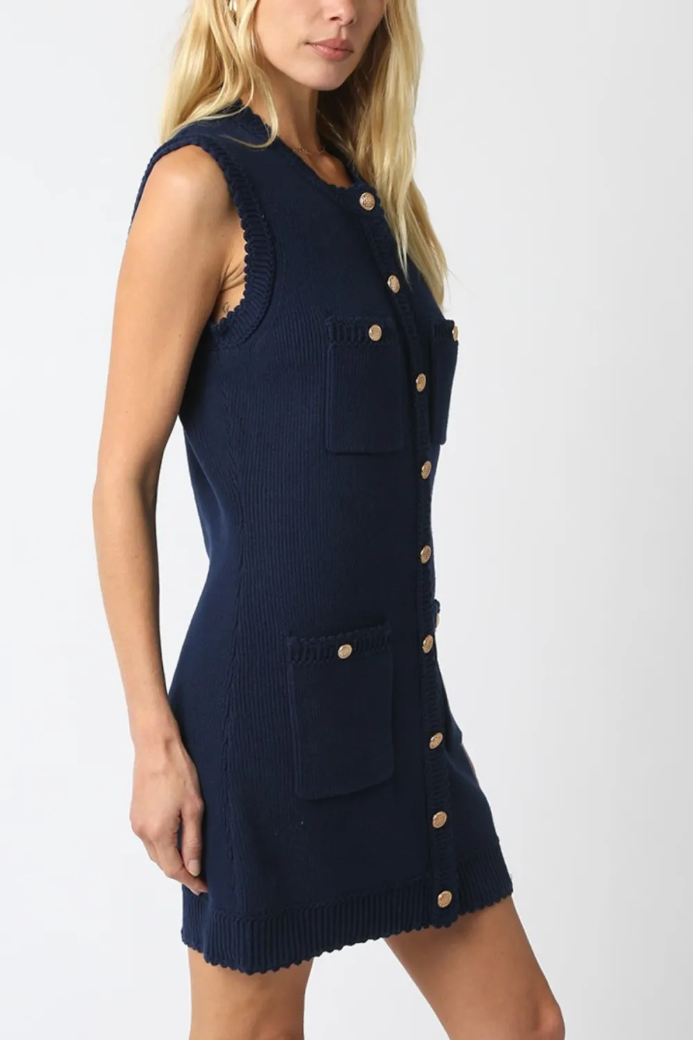 Knit Mini Dress