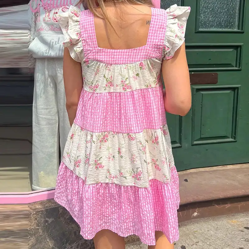 Graceful Refined Women's Floral Mini Dress