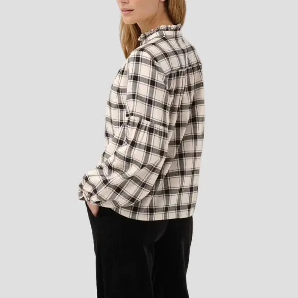 Long-Sleeve Check Women's Shirt
