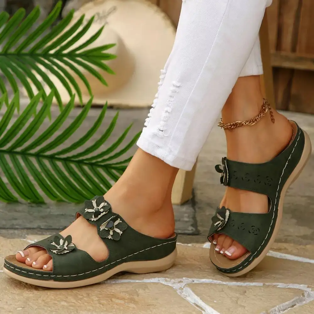 Classic Embellished Open Toe Sandals