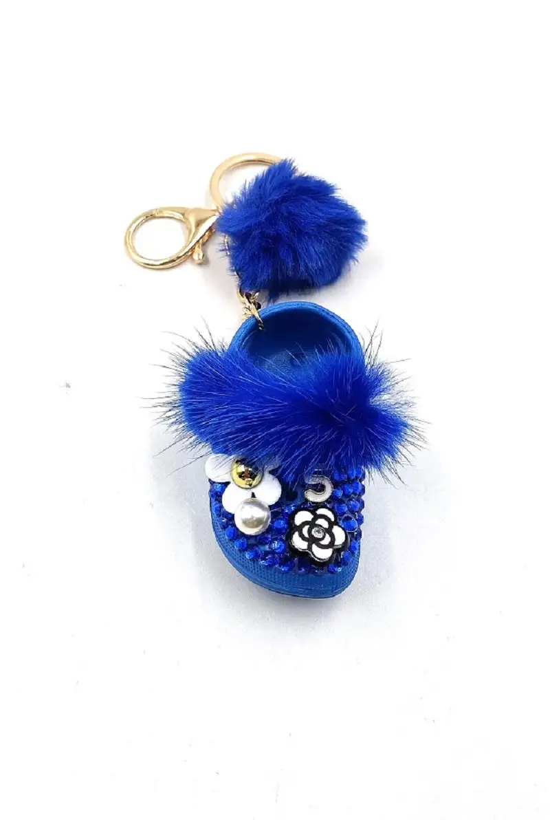 Whimsical Shoe Charm Keychain