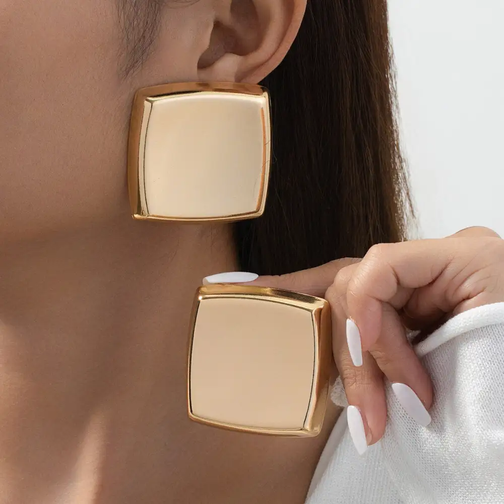 Vintage Retro Stud Earrings