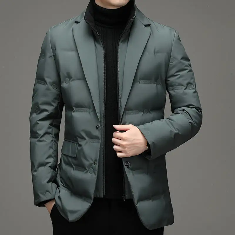 Layered Garment Washed Jacket