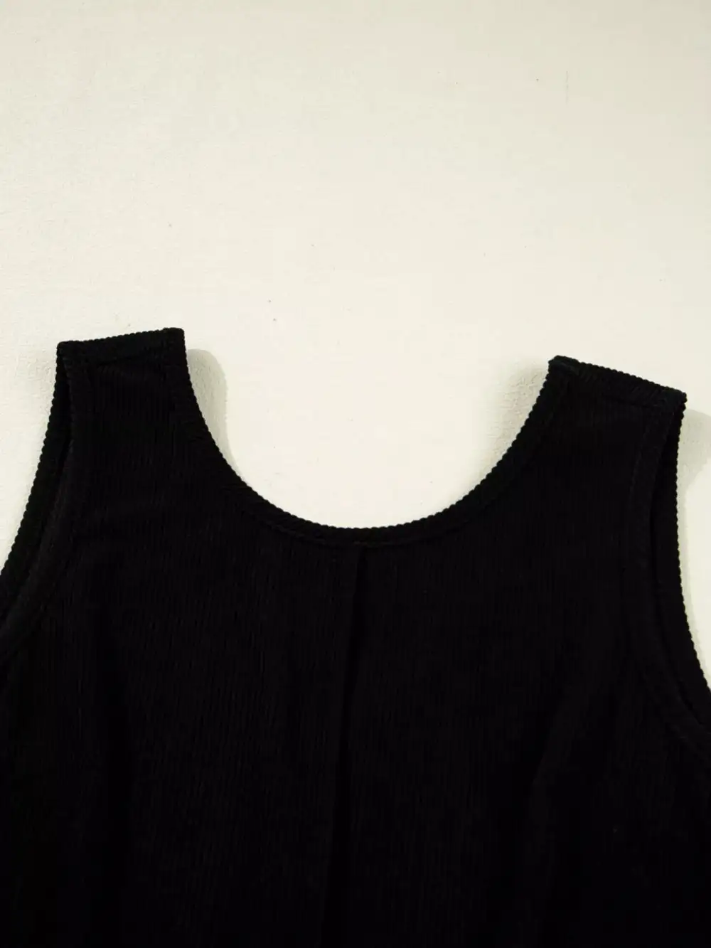 Easy Fit Corduroy Pocketed Sleeveless Mini Dress