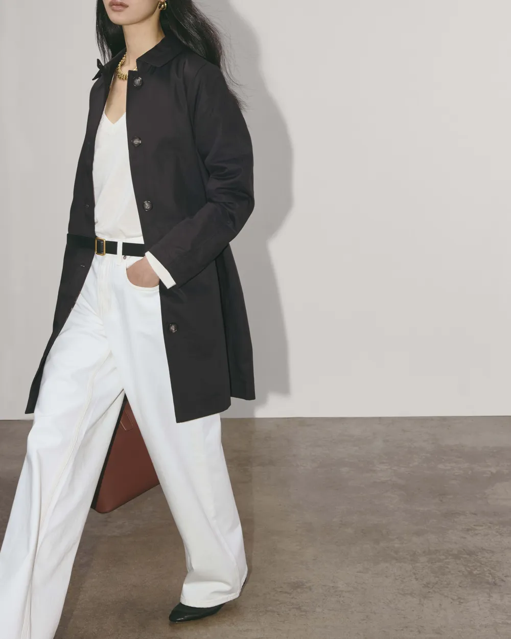 Black The Mac Coat